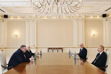 Prezident Aleksey Overçuku qəbul etdi