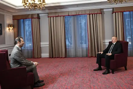 Prezident İtaliyanın “İl Sole 24 Ore” qəzetinə müsahibə verdi