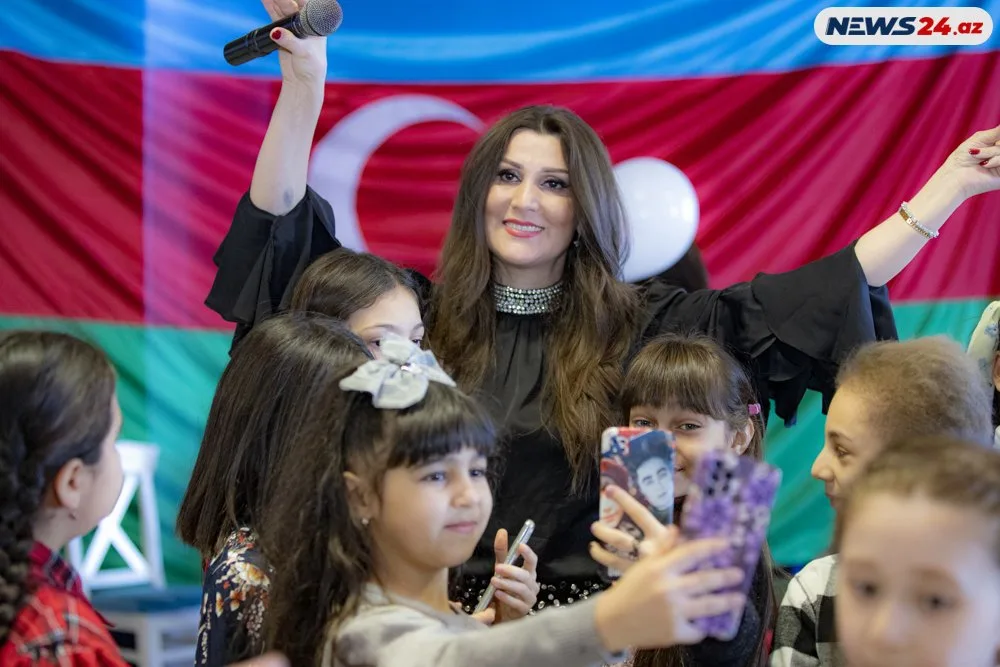 Xüsusi Təyinatlı Qüvvələrin şəhid və qazi ailələri bir arada - Fotolar