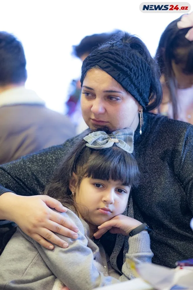 Xüsusi Təyinatlı Qüvvələrin şəhid və qazi ailələri bir arada - Fotolar