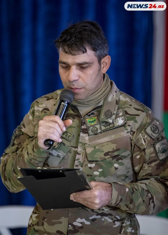 Xüsusi Təyinatlı Qüvvələrin şəhid və qazi ailələri bir arada - Fotolar