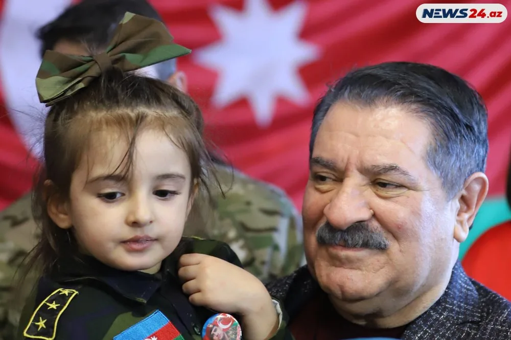 Xüsusi Təyinatlı Qüvvələrin şəhid və qazi ailələri bir arada - Fotolar