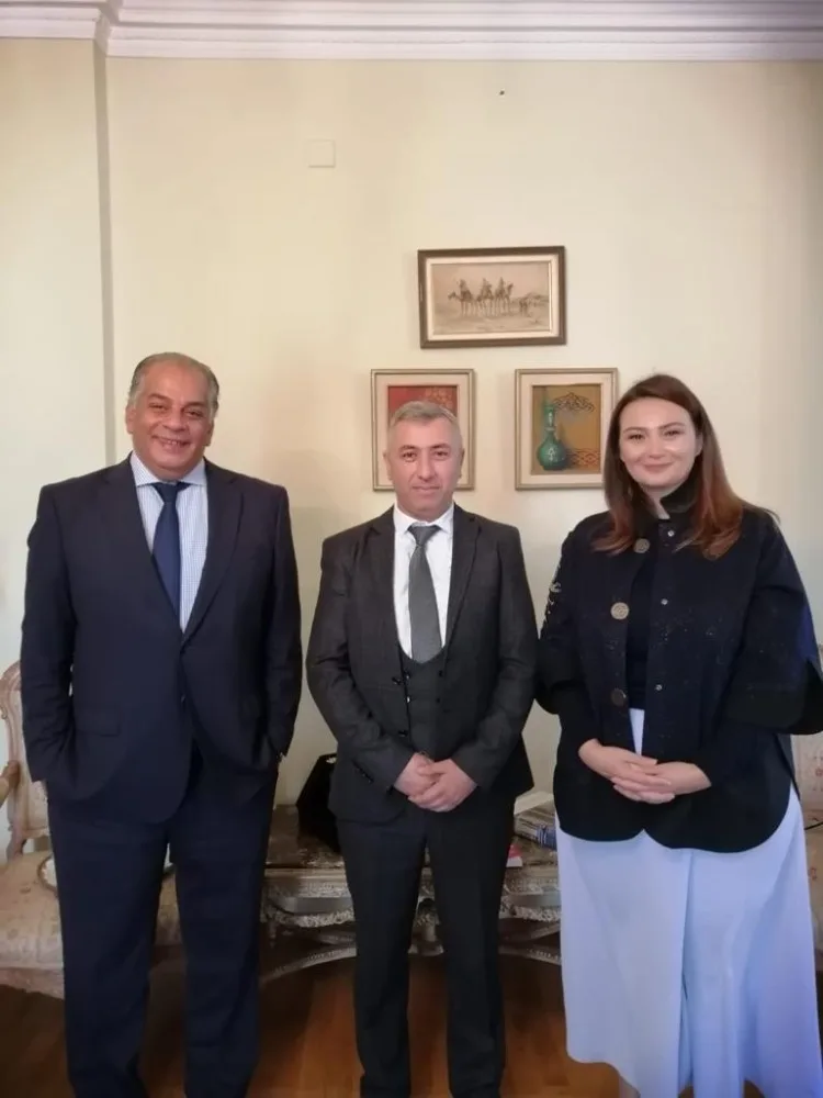 Qənirə Paşayeva Misirin Azərbaycandakı səfiri ilə görüşdü - FOTO