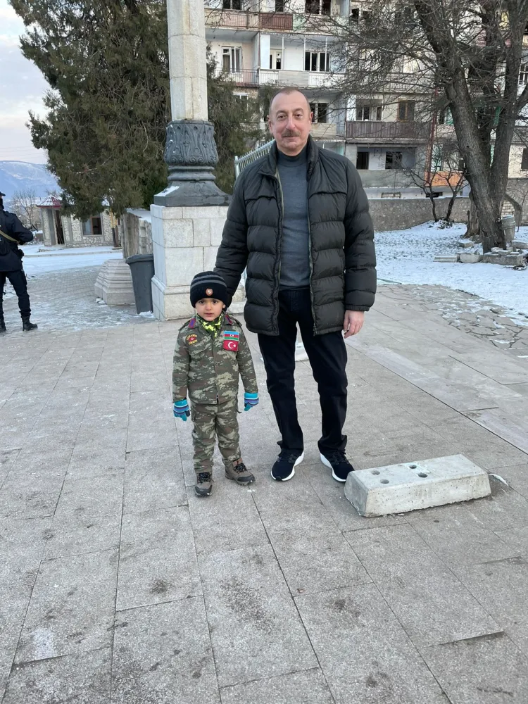 Mehriban Əliyeva Şuşadan videogörüntü paylaşdı - FOTO - VİDEO