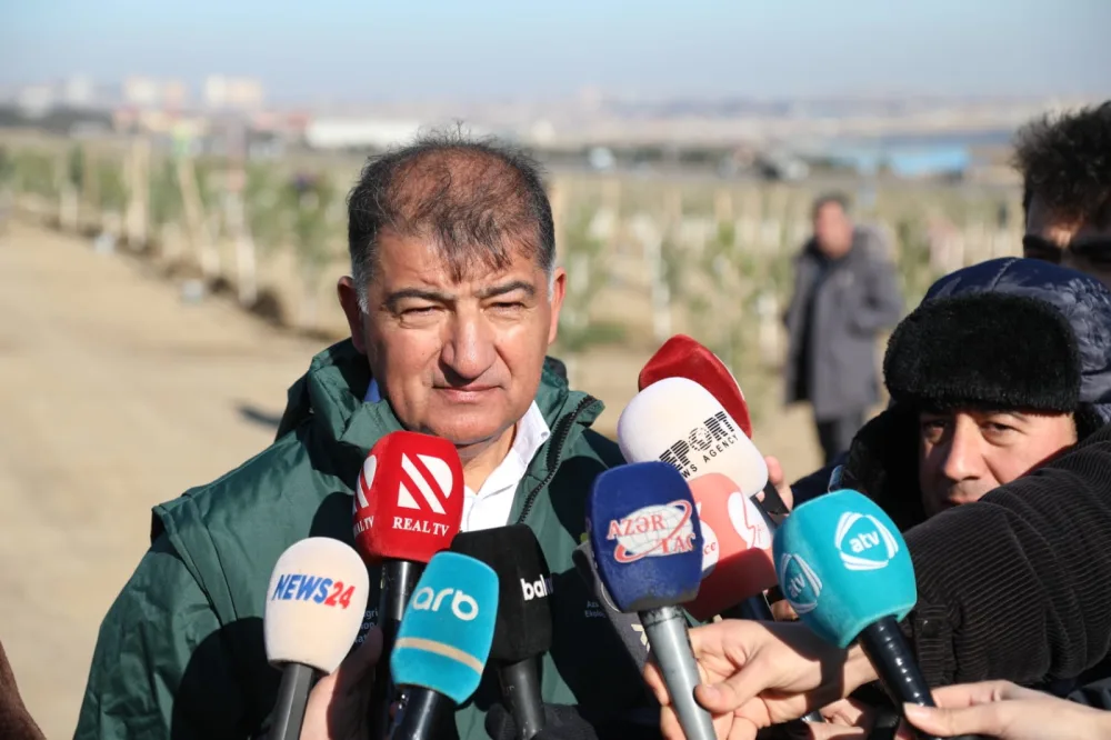 Prezidentin ad günü münasibətilə ağacəkmə aksiyası keçirildi - FOTO/VİDEO__NEWL____NEWL__