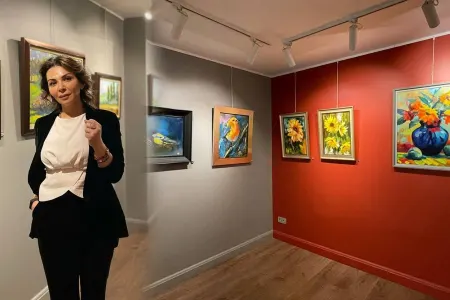 Türkiyədə azərbaycanlı rəssamın sərgisi keçirildi