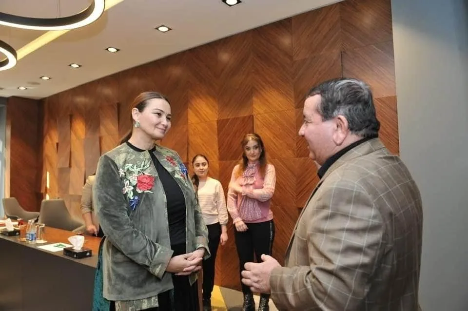 Qənirə Paşayeva kumuk ziyalıları ilə görüşdü - FOTO