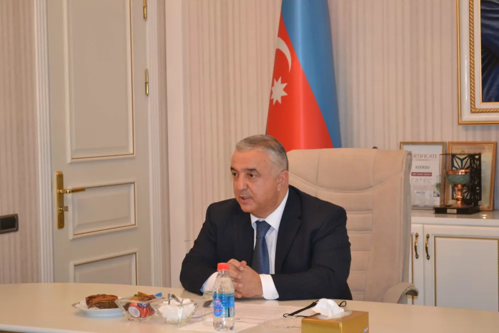 Şuşa və Daşaltının içməli su təchizatı sistemləri yaradılır - FOTOLAR