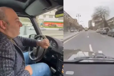 Bakıda “Gelandewagen” sürücüsü kasıbları - TƏHQİR ETDİ – VİDEO - YENİLƏNİB