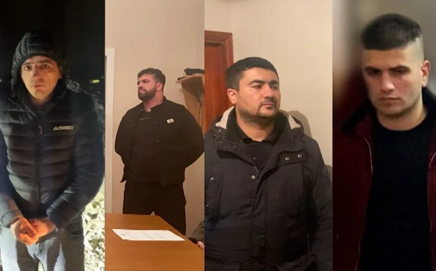 DİN əməliyyat keçirib, - silahlı şəxslər TUTULDU - VİDEO/FOTO