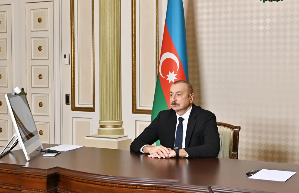 İlham Əliyev Monteneqro parlamentinin sədri ilə onlayn görüşdü