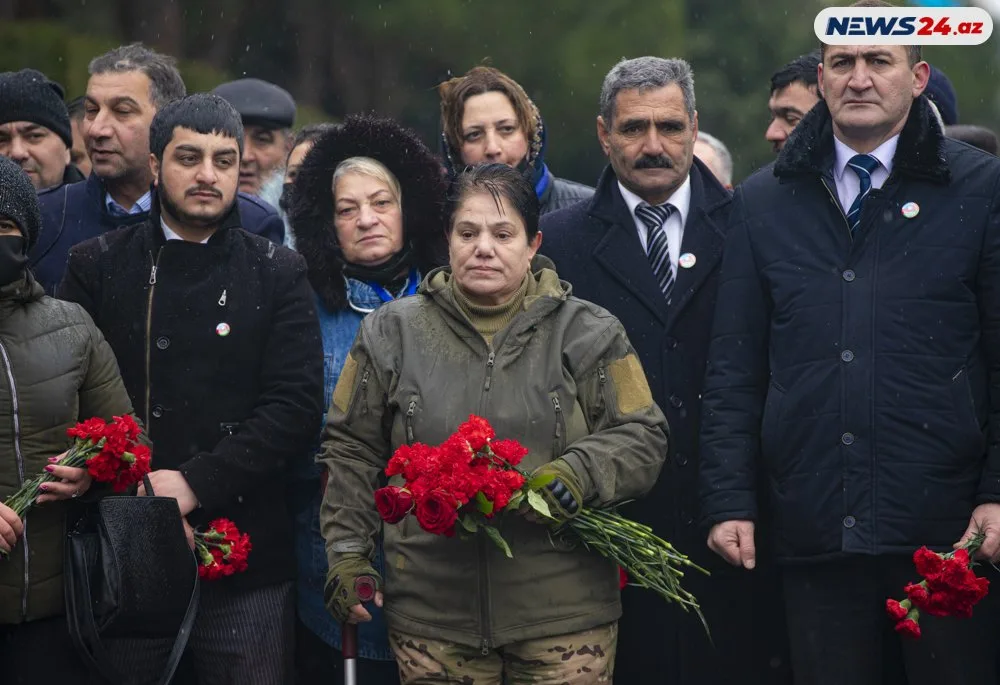 Qürur və kədərin vəhdət günü: - 20 Yanvar - FOTO/VİDEO