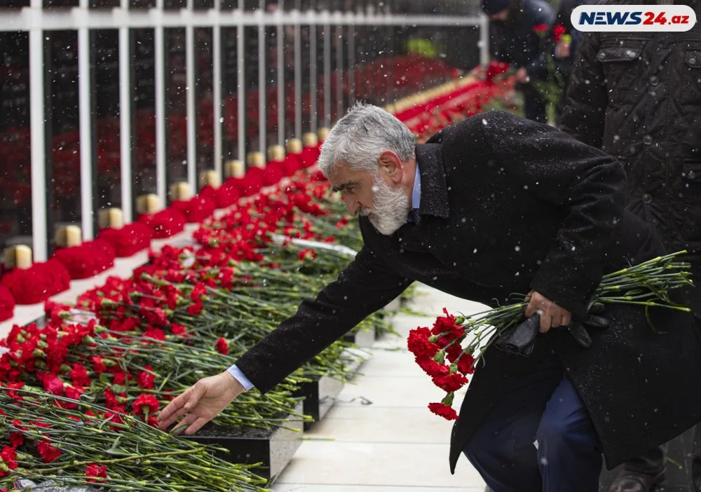 Qürur və kədərin vəhdət günü: - 20 Yanvar - FOTO/VİDEO