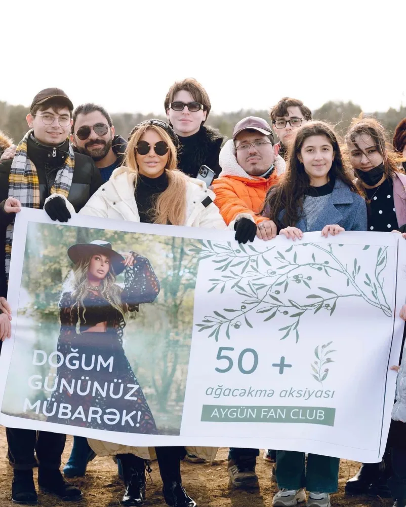 Aygünə qeyri-adi ad günü hədiyyəsi - "50+1" - FOTOLAR