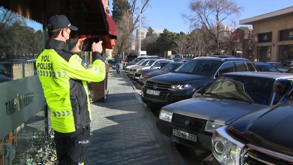 Parklanmayla əlaqədar reyd keçirildi, 175 nəfər cərimə olundu - Video/Foto