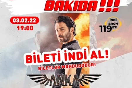 Özan Akbaba Bakıya gəlir - “ANKA” FİLMİNİN TƏQDİMATINA