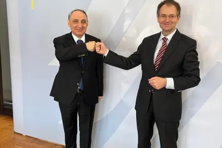Kamran Əliyev Almaniyanın Federal Baş prokuroru ilə görüşdü - FOTO
