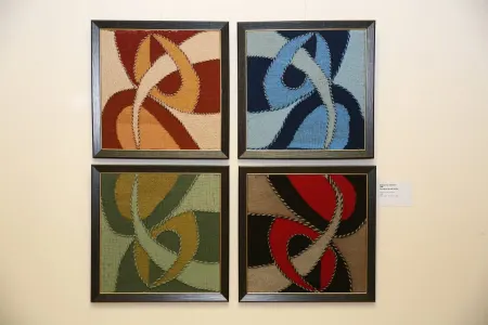 Xalça Muzeyində Tamilla Abdullayevanın sərgisi keçirildi - Fotolar