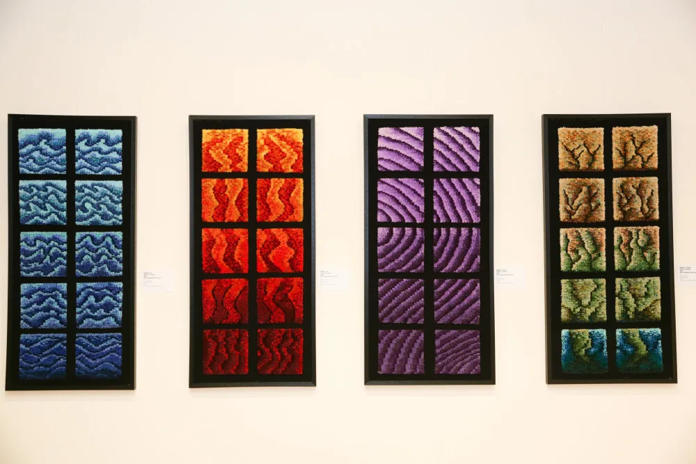 Xalça Muzeyində Tamilla Abdullayevanın sərgisi keçirildi - Fotolar