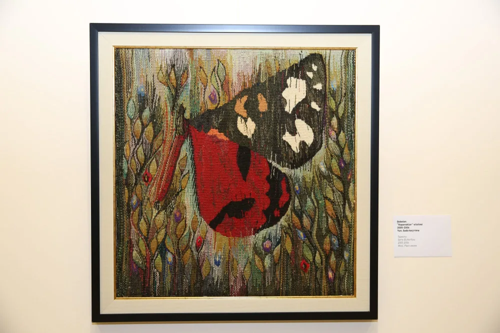 Xalça Muzeyində Tamilla Abdullayevanın sərgisi keçirildi - Fotolar