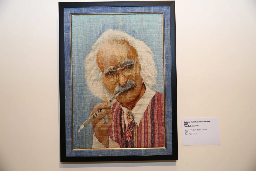 Xalça Muzeyində Tamilla Abdullayevanın sərgisi keçirildi - Fotolar