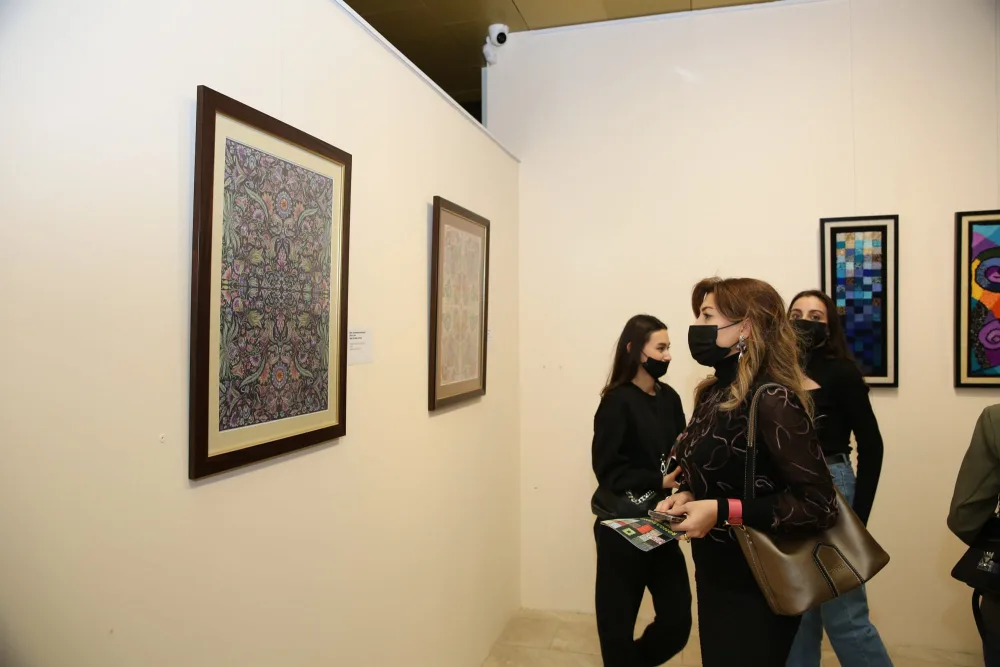 Xalça Muzeyində Tamilla Abdullayevanın sərgisi keçirildi - Fotolar