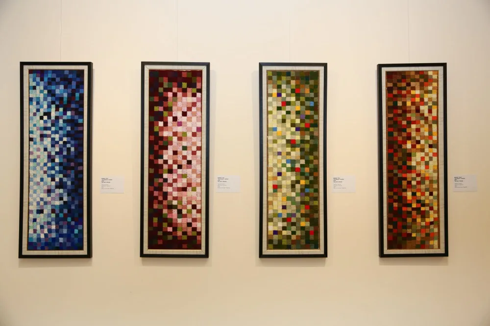 Xalça Muzeyində Tamilla Abdullayevanın sərgisi keçirildi - Fotolar