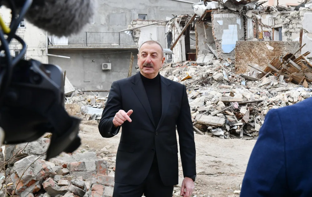 Prezident İlham Əliyev AZƏRTAC-a müsahibə verdi - FOTO