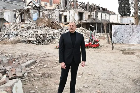 İlham Əliyev: "Erməni faşizmi ilə bağlı məsələni ilk dəfə siyasi müstəviyə mən gətirmişəm"