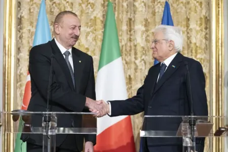 İlham Əliyev İtaliya Prezidentini təbrik etdi