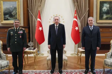 Ərdoğan Zakir Həsənovu qəbul etdi
