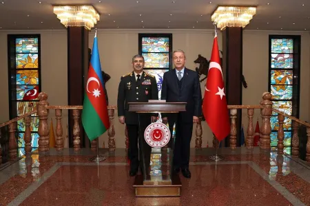 Zakir Həsənov Hulusi Akarla görüşdü - VİDEO/FOTO - YENİLƏNİB