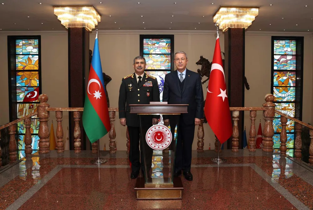 Zakir Həsənov Hulusi Akarla görüşdü - VİDEO/FOTO - YENİLƏNİB