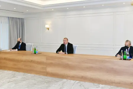 İlham Əliyev Kadri Simsonu qəbul etdi