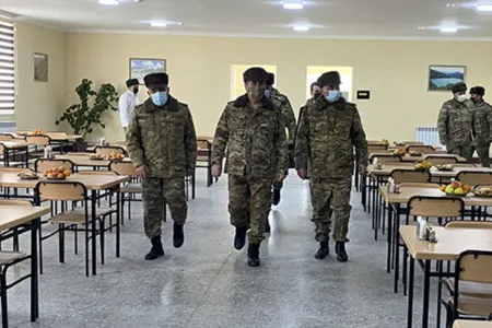 Zakir Həsənov Qarabağda yeni hərbi hissənin açılışında iştirak etdi - FOTO/VİDEO