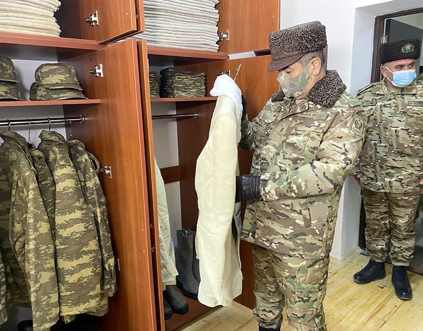 Zakir Həsənov Qarabağda yeni hərbi hissənin açılışında iştirak etdi - FOTO/VİDEO