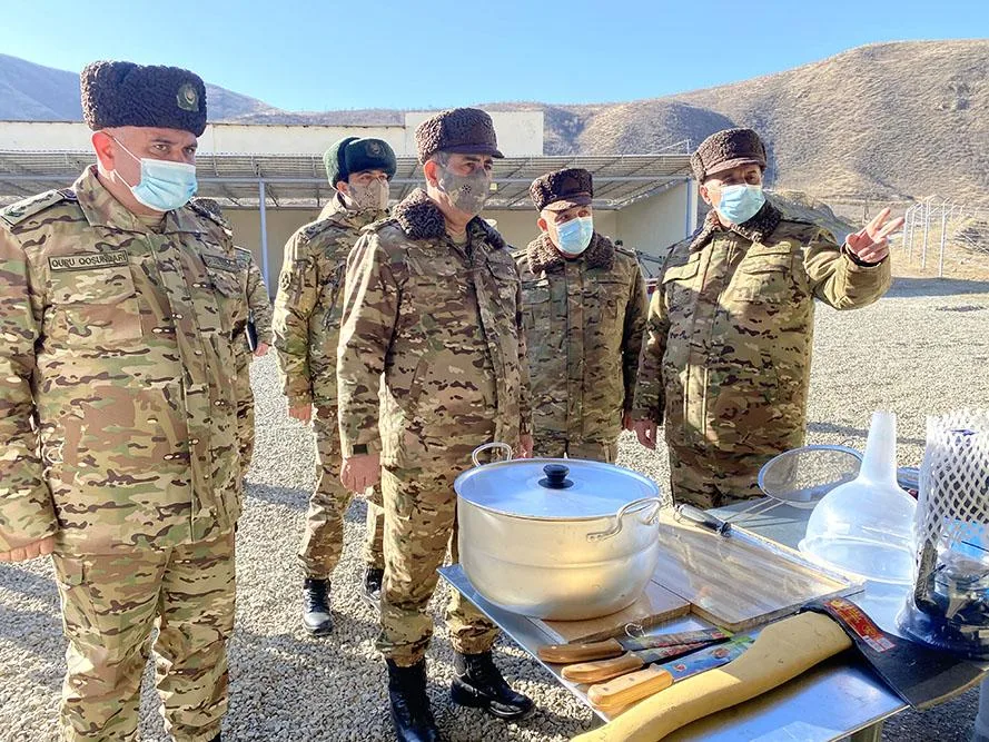 Zakir Həsənov Qarabağda yeni hərbi hissənin açılışında iştirak etdi - FOTO/VİDEO