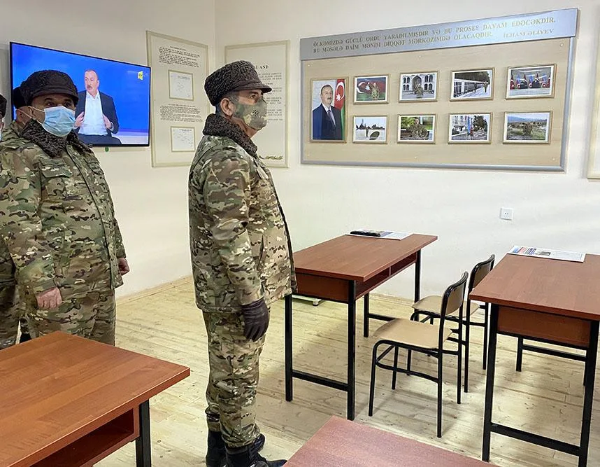 Zakir Həsənov Qarabağda yeni hərbi hissənin açılışında iştirak etdi - FOTO/VİDEO
