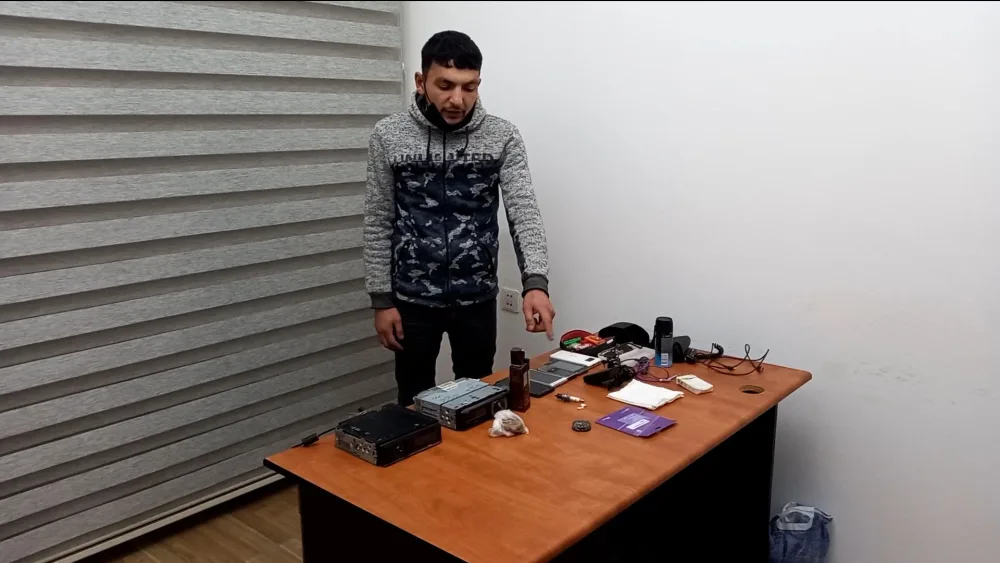 Bakıda 7 avtomobildən oğurluqlar edən şəxs TUTULDU - Foto/Video
