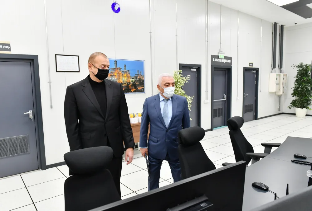 Prezident “Qobu” Enerji Qovşağının açılışında - FOTO