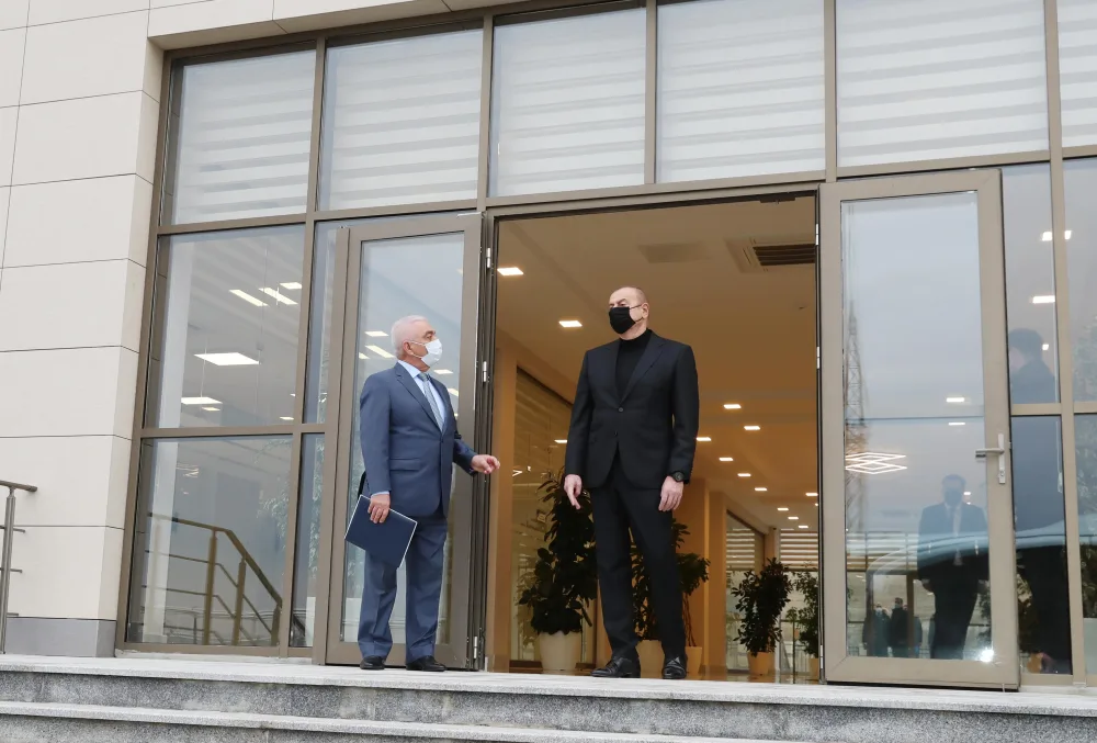 Prezident “Qobu” Enerji Qovşağının açılışında - FOTO