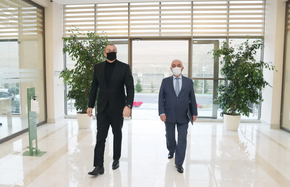 Prezident “Qobu” Enerji Qovşağının açılışında - FOTO