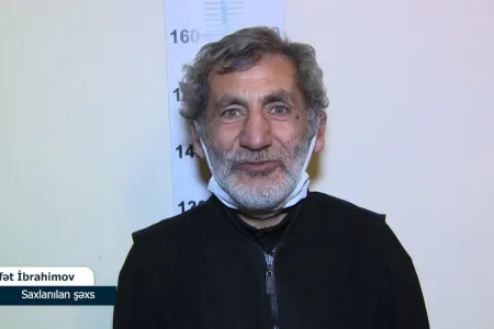 Bakıda odlu silah satmaq istəyən şəxs saxlanıldı - Foto/Video