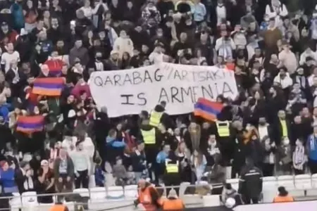 “Marsel” – “Qarabağ” matçında erməni təxribatı - FOTO - VİDEO