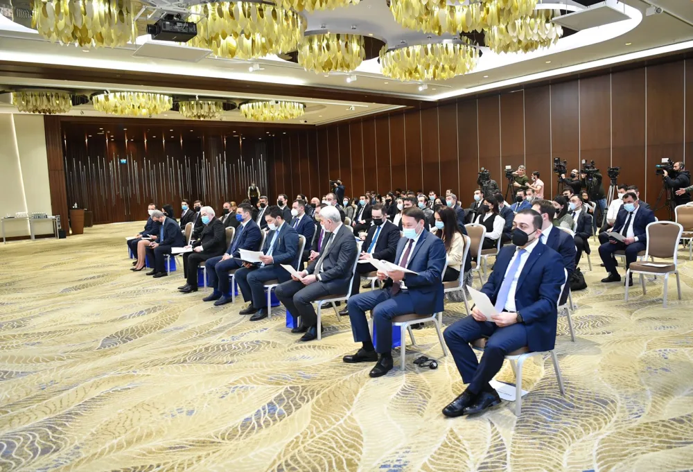 Kiçik və Orta Biznesin inkişaf etdirilməsinə həsr olunmuş konfrans keçirildi - FOTO