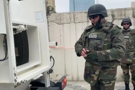 Bakıda əl qumbarası tapıldı