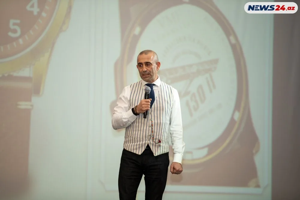 Fərrux Qayıbovun 130 illiyi ilə bağlı məhdud sayda saat istehsal olundu - FOTO/VİDEO