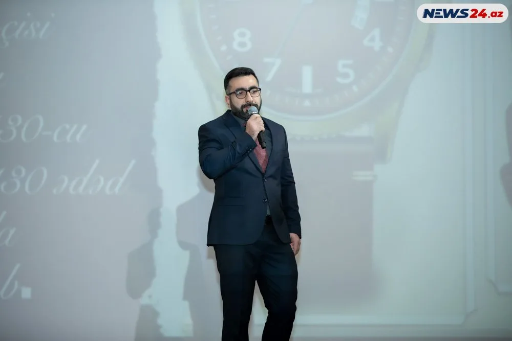 Fərrux Qayıbovun 130 illiyi ilə bağlı məhdud sayda saat istehsal olundu - FOTO/VİDEO