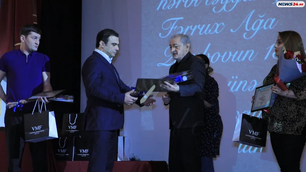 Fərrux Qayıbovun 130 illiyi ilə bağlı məhdud sayda saat istehsal olundu - FOTO/VİDEO