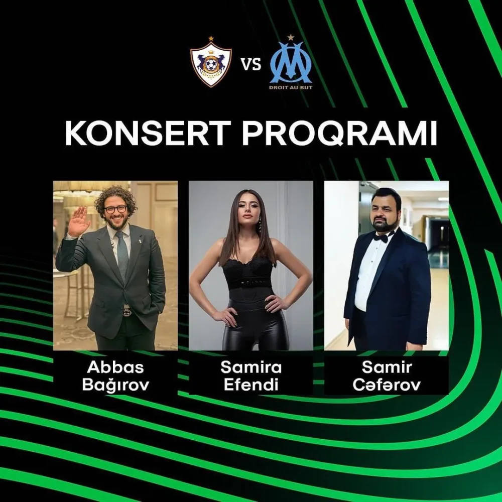 “Qarabağ” – “Marsel” oyunundan öncə konsert olacaq